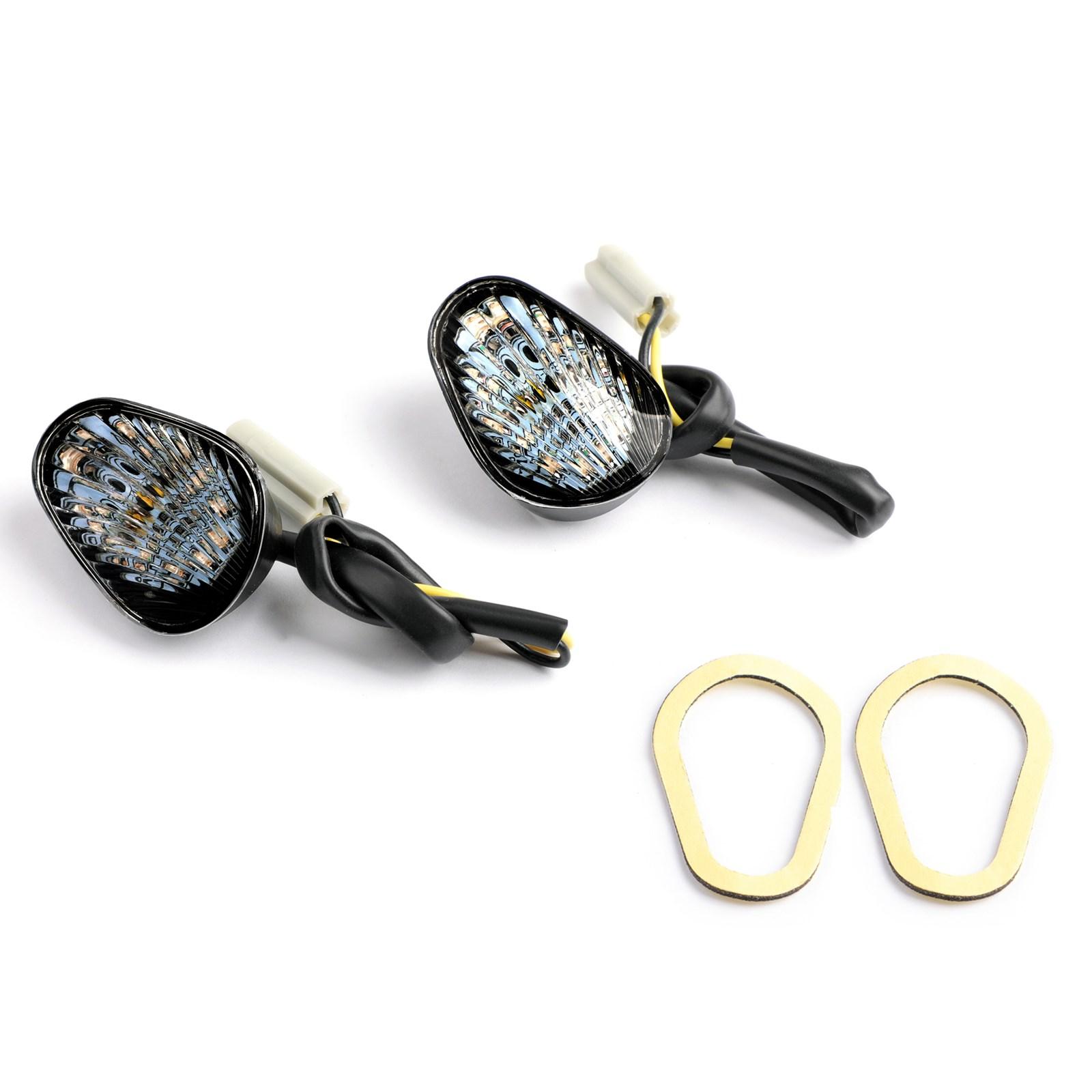 

Turn Signals Mount LED Flush For Yamaha YZF-R6 03-16 YZF-R1 02-08 R6S 2006-2009 Smoke