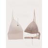 U-shaped Back Underwear Lace Hollow Triangular Cup Underwear Deep V Gathering Bra Sexy Sweet Thin Breathable Women's Bra