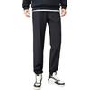 Anta Logo Print Elastic Waist Thickened Cuff Sweatpants Men Bottoms Black 152241308-1