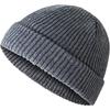 Winter Trend Solid-color Wool Hip-hop Knitted Pullover Melon Rind Hat Hip-hop Knitted Cold Hat