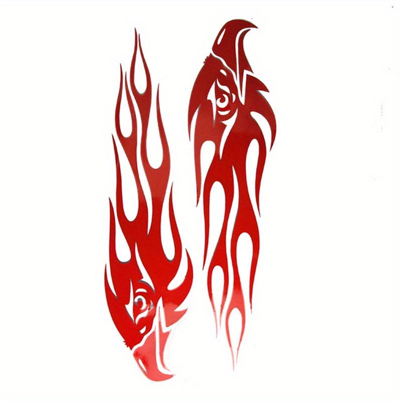 Eagle Flame Stickers Motorcycle Gas Tank Helmet Side Body Cool Vinyl Decals for KTM Yamaha Suzuki Vespa Sprint Honda Sticker
