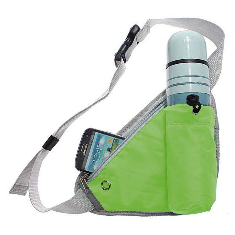 Stylish Cycling Belt Waist Bum Bag With Water Bottle Holder For Outdoor Adventures