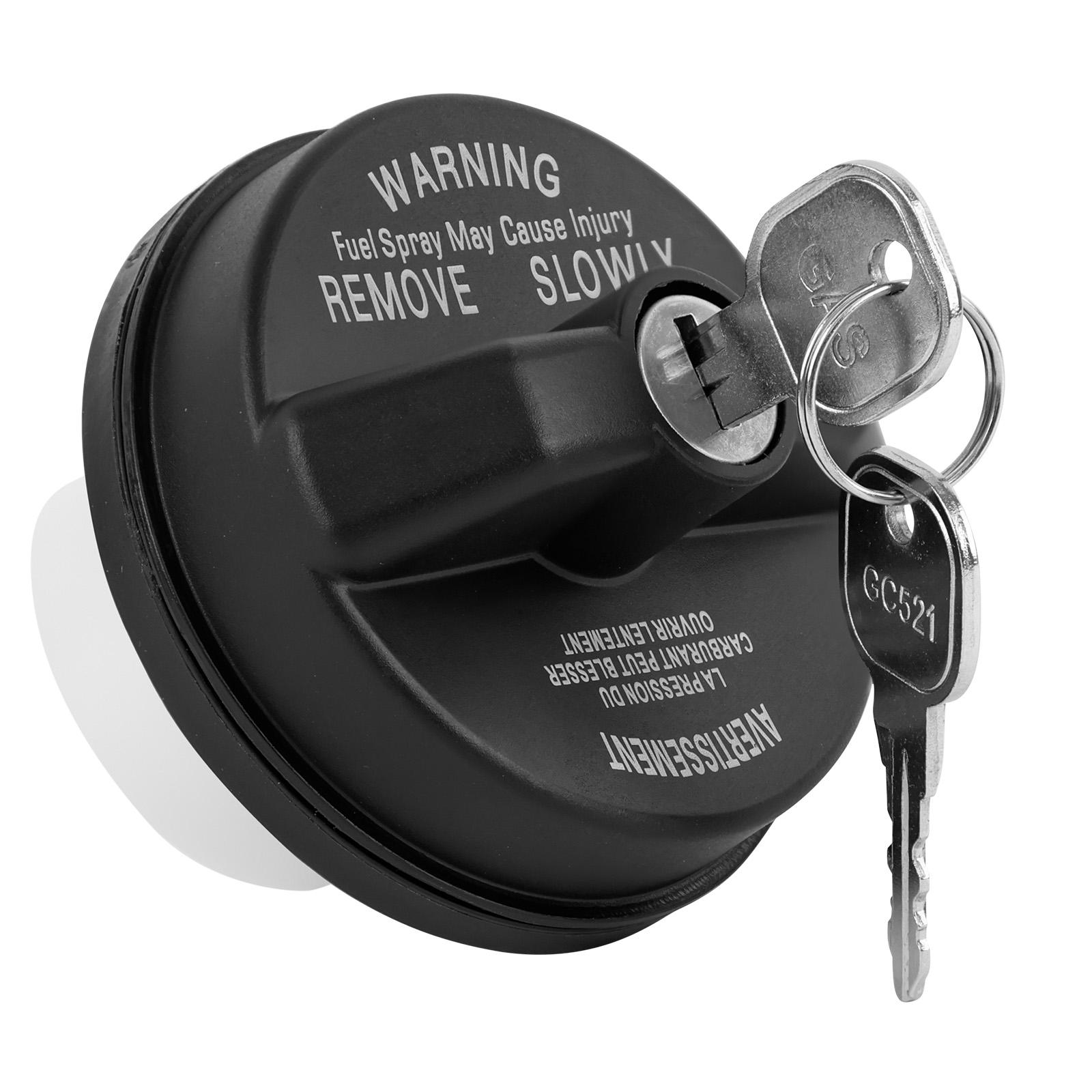 

Замикаюча кришка паливного бака з ключем для Jeep Wrangler Cherokee Grand Cheroke Dodge Challenger Ram 05278655AB чорний