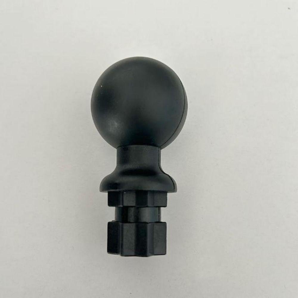 1.5 Inch Black Ballhead Combo Mounting Holder Double Socket Arm Round Base Kayak Accessories for GPS Photo Equipment