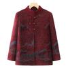 Winter mink velvet jacket women's velvet thickened cotton-padded clothes old lady clothes
