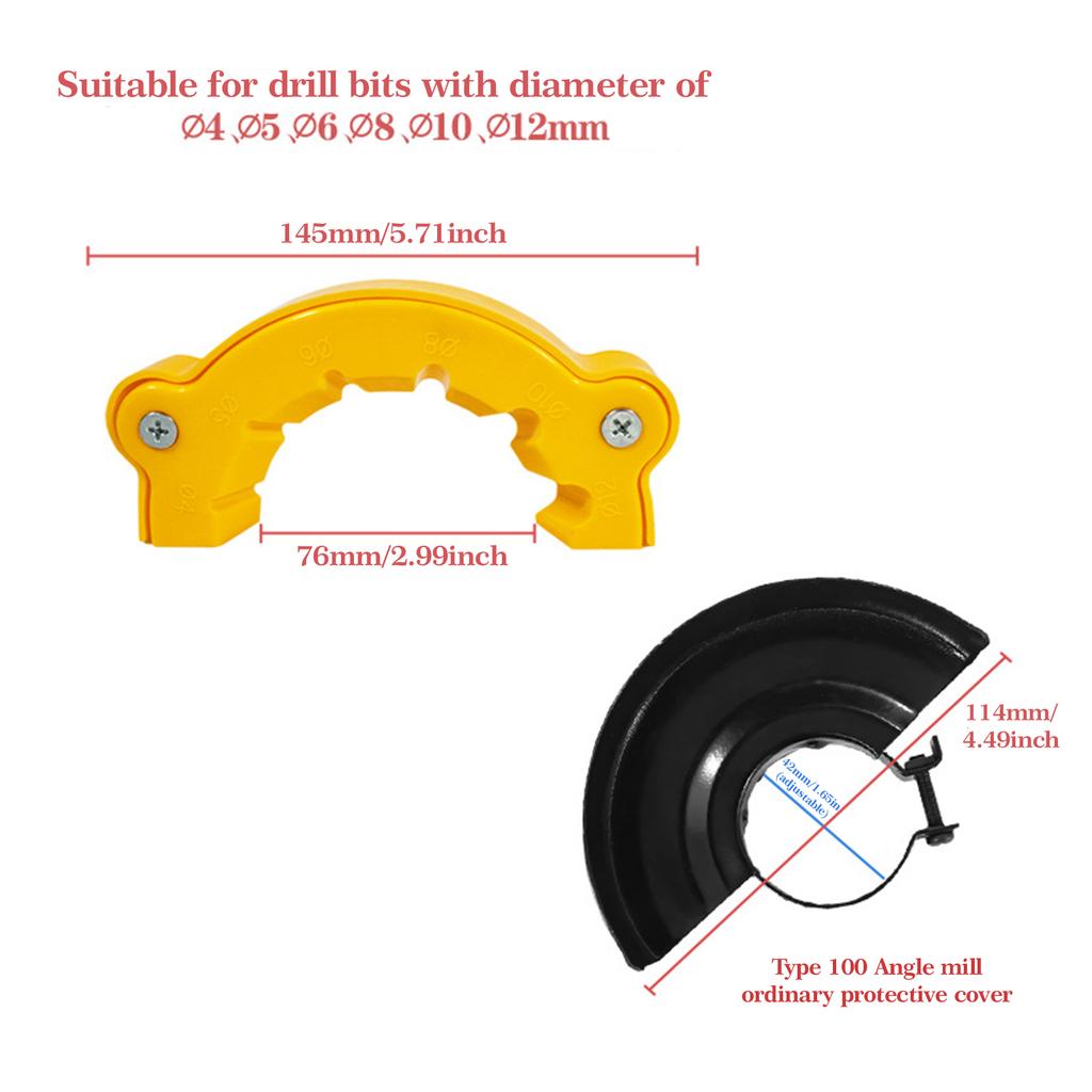 Drill Grinder Backing pads Grinding Tool Easy to Use & Effortless Setup Portable Sharpener for Variety of Drill Types
