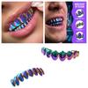 Colorful Colorful Dental Teeth Grillz Gradient Rapper Accessory Teeth Braces  Birthday Parties