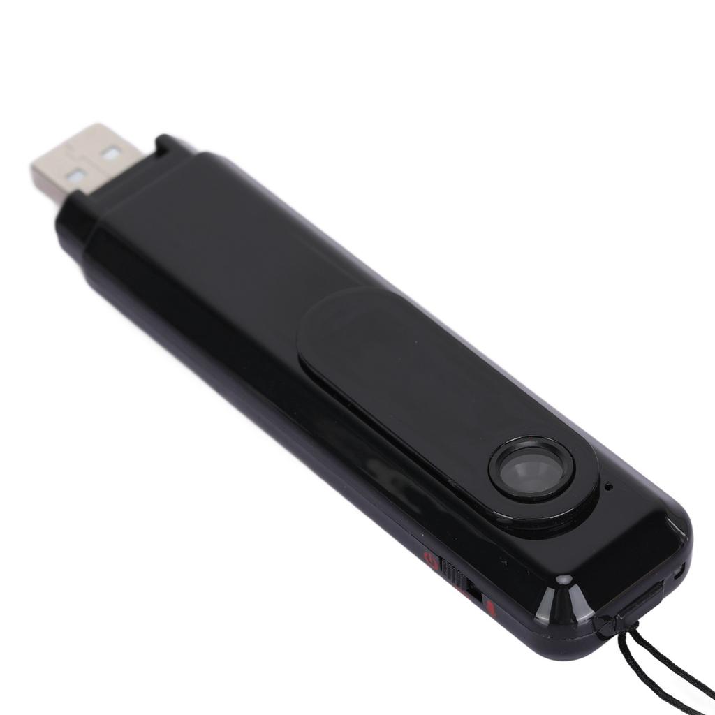 Körperkamera 1080P HD Tragbares Rückclip-Design Wiederaufladbar USB 64G Speicherkarte Tragbare Taschenkamera