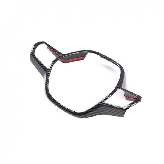 Fit For Honda Civic ABS Interior Steering Wheel Frame Cover Frame Trim