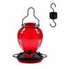 Hummingbird Feeder with Hanging Hook Sturdy for Porch, Balcony, Bird Watchers
