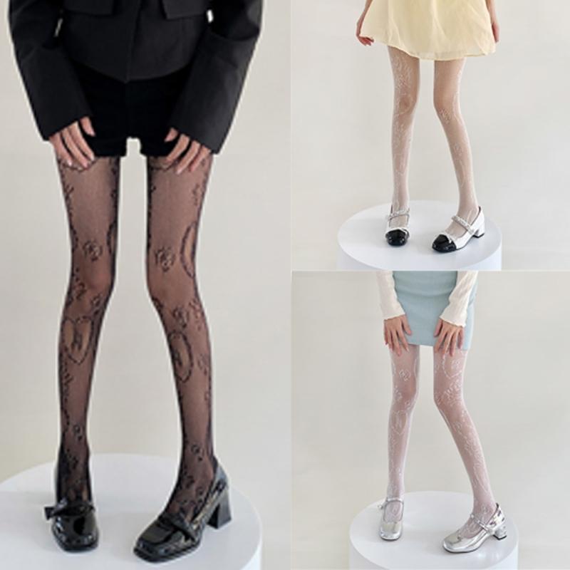 Patterned Tights Hollow Flower Fishnet Stockings Pantyhose Small Hole Pattern Legging Net Pantyhose Party Clubwears