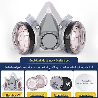 6200 Vysokoúčinná umývateľná maska proti prachu a plynom - sada