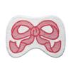 Pink Bow Bath Mat Thickened Flocked Microfiber Bathroom Rug Super Absorbent Anti-slip Foot Mats Soft and Comfortable