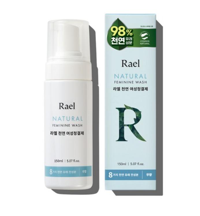 Rael Natural Feminine Wash 150ml | pH-Balanced Intimate Cleanser for Women