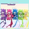 Carebears Rainbow Bear Plush Toy With Heart-shaped Backpack