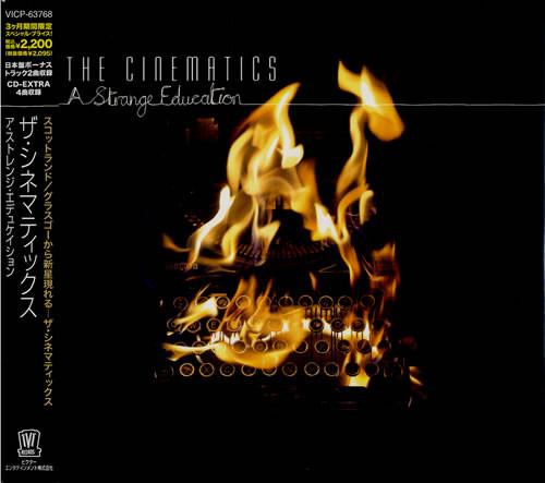 

CD CINEMATICS - A Strange Education VICP63768 TVT 2007 Japan ObiRock Used
