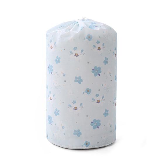 Storage Bag Easy To Clean Moisture-proof Lovely Durable Cylinder Drawstring Moving Quilt for Travel