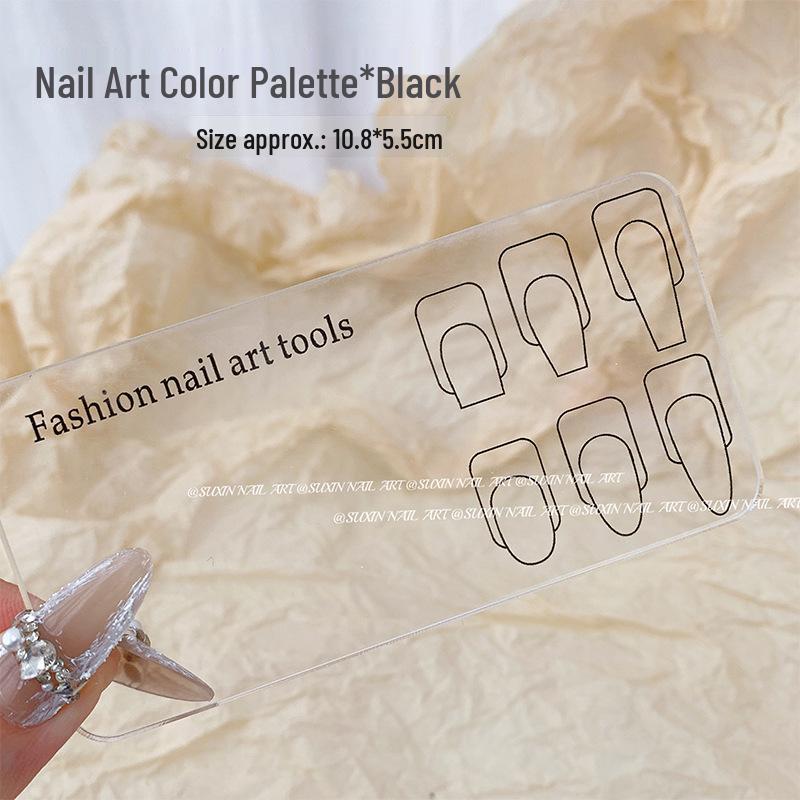 

Палитра для начинающего мастера ручной росписи ногтей: Цветочный, Омбре и Практика цвета с многоразовым прозрачным инструментом