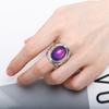 Party Gift For Women Girl Jewelry Temperature Control Luminous Mood Ring Color Change Rings