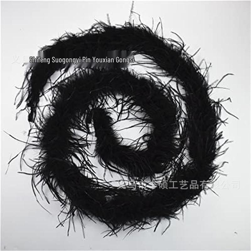 Ostrich Feather Strips for Dance Costumes, Formal Wear & Handmade Fashion Accessories