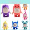 Adorable Oddbods 23cm Plush Soft Cuddly Toy Newt Bubbles Pogo Zee Jeff Fuse Slick Doll