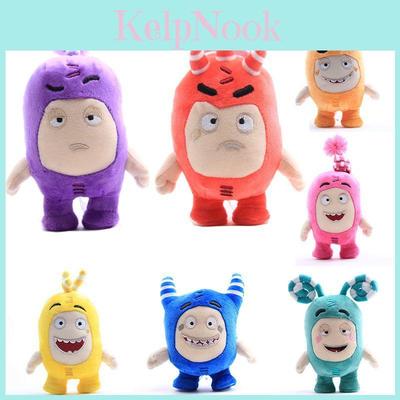 Adorable Oddbods 23cm Plush Soft Cuddly Toy Newt Bubbles Pogo Zee Jeff Fuse Slick Doll