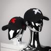 Unisex Embroidered Letter X Baseball Cap with Sun Protection, Adjustable Bill, Available In Spring & Autumn