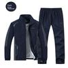 Men's Slim Fit Tracksuit: Spring/Autumn Hoodie & Pants Set for Teens 268