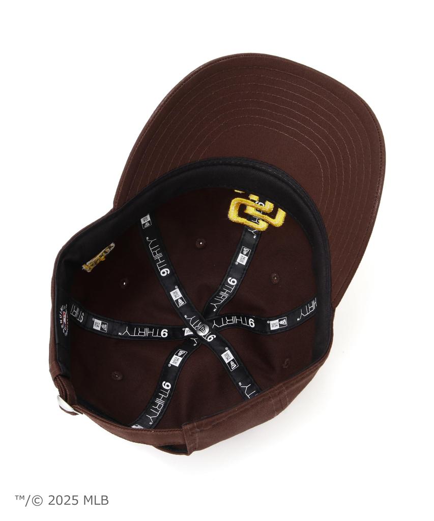AVIREX New Era San Diego Padres F Cap, Men's, 050, Brown, 783-5274018
