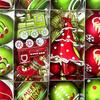 Christmas Ball Ornaments Hanging Elf Balls,Pendants,Xmas Tree Decoration