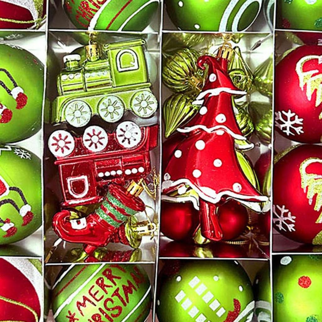 Christmas Ball Ornaments Hanging Elf Balls,Pendants,Xmas Tree Decoration