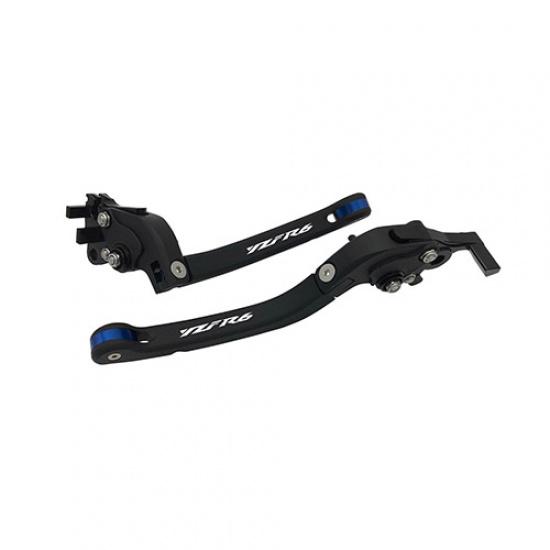 SEMSPEED Motorcycle CNC Foldable Brake Clutch Levers For Yamaha YZF R1 R1M R1S 2015-2018   YZF R6 2017