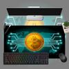 Bitcoin Mousepad Boy Pad Natural Rubber Gaming Mousepad Desk Mat Size For Gameing World Of Tanks CS GO Zelda