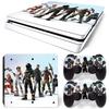Console Slim Ps4 Skin Decal Vinal Sticker  2 Controller Set Skins