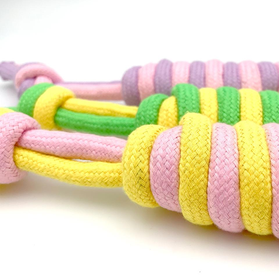 Cotton Mouse Supplies Puppy Dog Pet Toys Handmade Tools Durable Braided Candy Rope