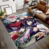1pc Demon Slayer3 Design Printed Area Rug Carpet for Bedroom Living Room Home Decor Rugs Mat Non Slip Mat Rug for Bedside