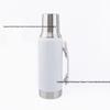 304 Stainless Steel Insulated Travel Cup with Handle - Large Capacity Hot Water Bottle