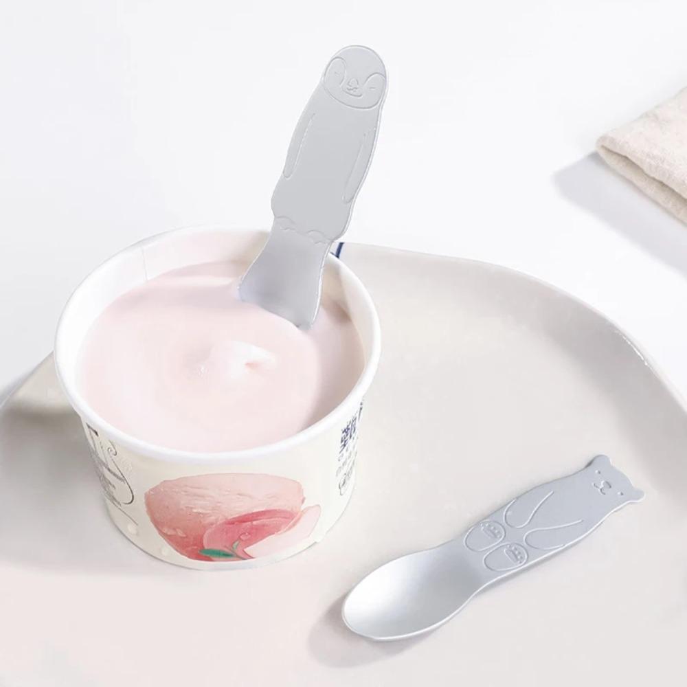 Self-melting Type Ice Cream Spoon Japan Coffee Spoon Kawaii Dessert Spoon Pudding