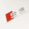 2026 3D ABS Chrome Black Emblem Car Trunk Badge Sticker For Audi 8Y 8P 8V B6 B8 B9 8T C4 C6 C7 C8  S3 S4 S5 S6 S7 S8 Accessories