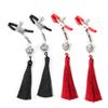 BDSM Flirting Tassel Bell SM Bondage Nipple Stimulation Clamp Sex Pleasure Adjustable Breasts Clip for Couples Sex Toys