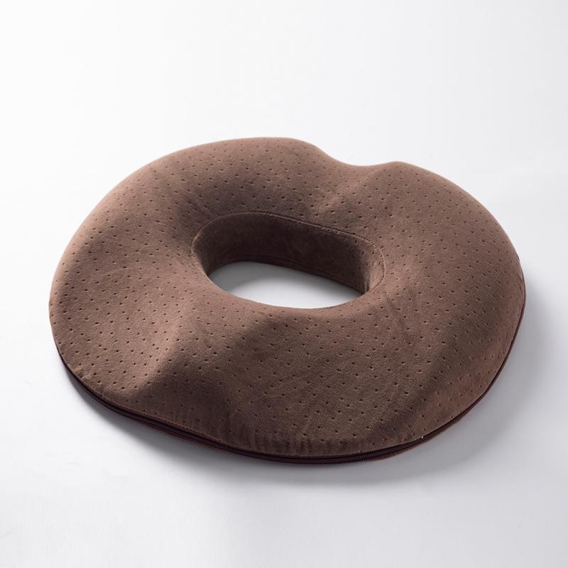 Ergonomic Hemorrhoid Relief Cushion: Breathable, Hollow Design for Pregnancy & Postpartum Comfort