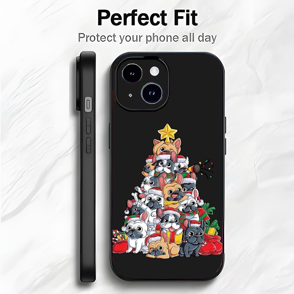 French Bulldog Dog Pug Phone Case Phone Case Soft Packaging Lightweight For iPhone17 16 15 14 13ProMax