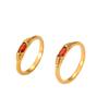 Stainless Steel Retro Ring for Women Does Not Fade, High-end Ring, Niche Stacked Ring Fashion