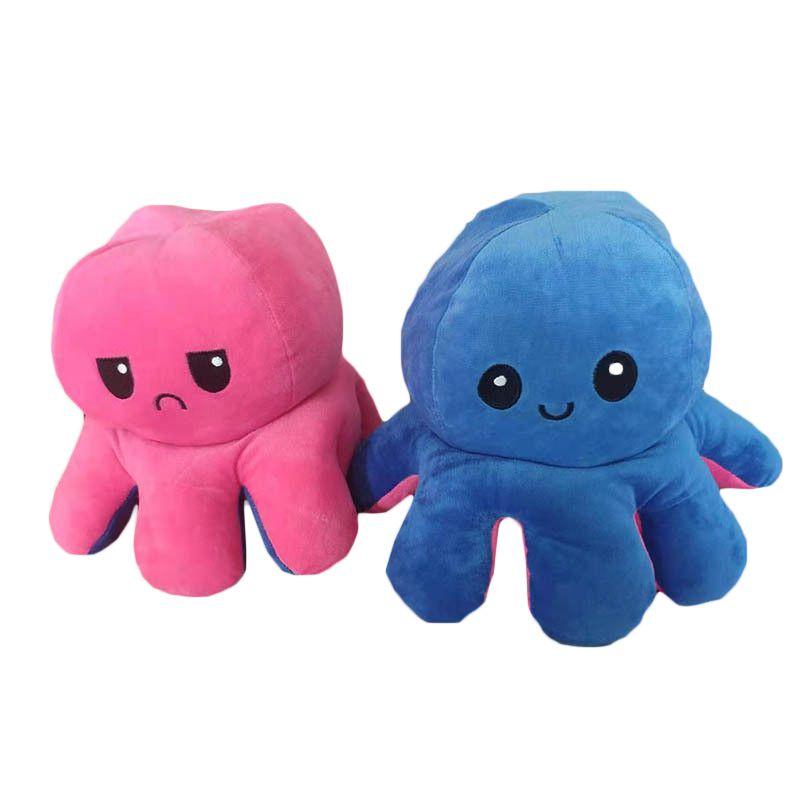 Flip Plush Doublesided Toy Marine Life Stuffed Animals Doll