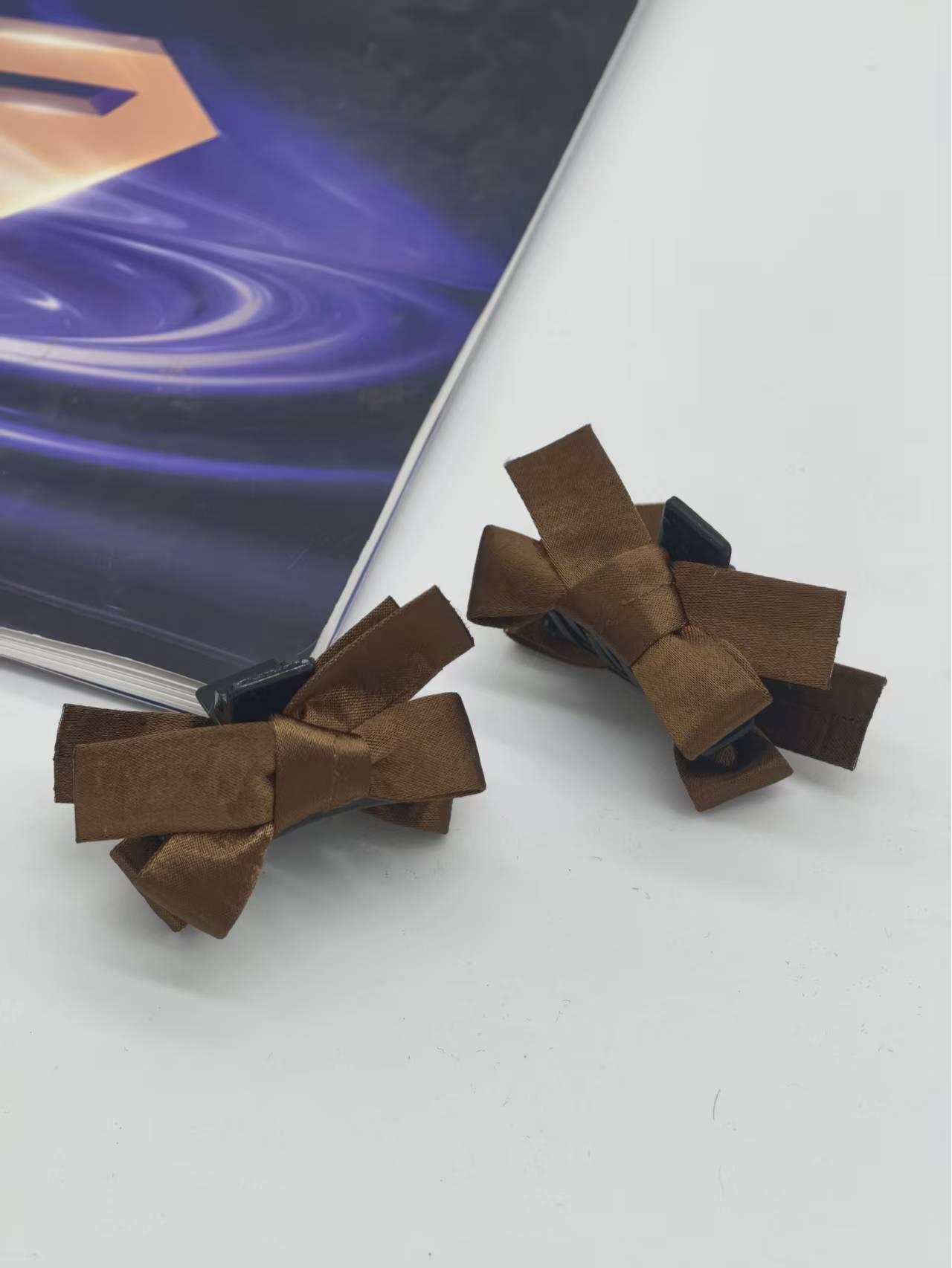 

Красная клетчатая заколка-бант для волос - Женский повседневный аксессуар для волос