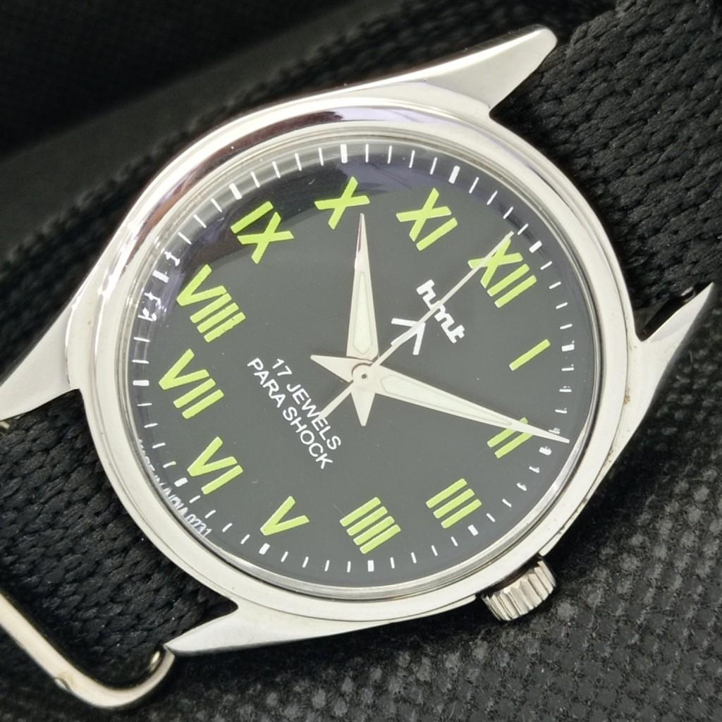 

OLD HMT ВОЕННЫЕ ЗАВОДНЫЕ ИНДИЙСКИЕ МУЖСКИЕ МЕХАНИЧЕСКИЕ ЧАСЫ a307005-1 Sku583e-a307005