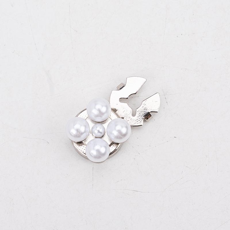 Botões de Punho e Botões de Colarinho Decorativos com Strass Coloridos