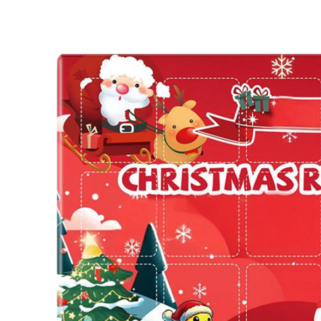 2026 Duck Advent Christmas Calendar 24 Days Advent Bath Toys Countdown Home Decor Holiday Rubber Ducks Ornaments Xmas Gift