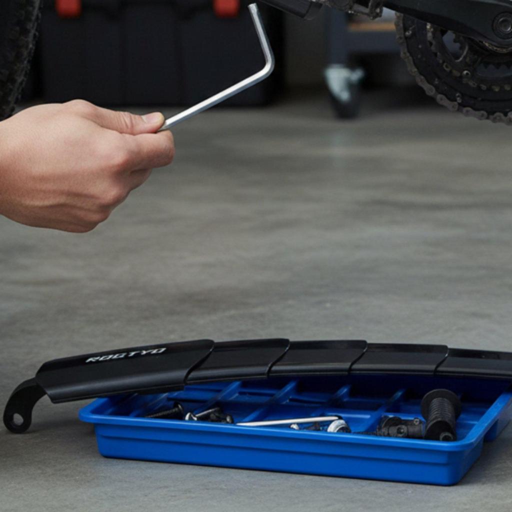 Retractable Bike Mudguard Universal Fit Telescopic Mud Flap Easy to Install