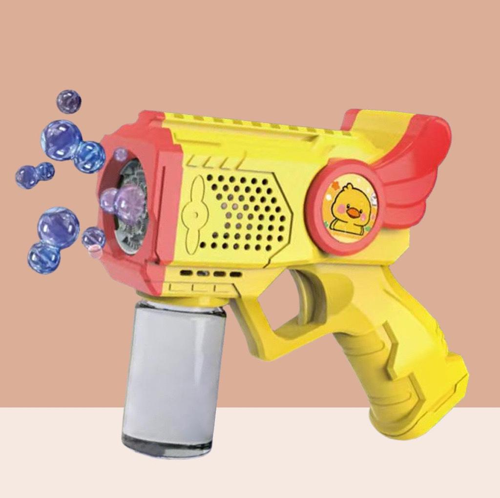Children's Astronaut Bubble Gun - Automatic Gatling Bubble Machine Toy